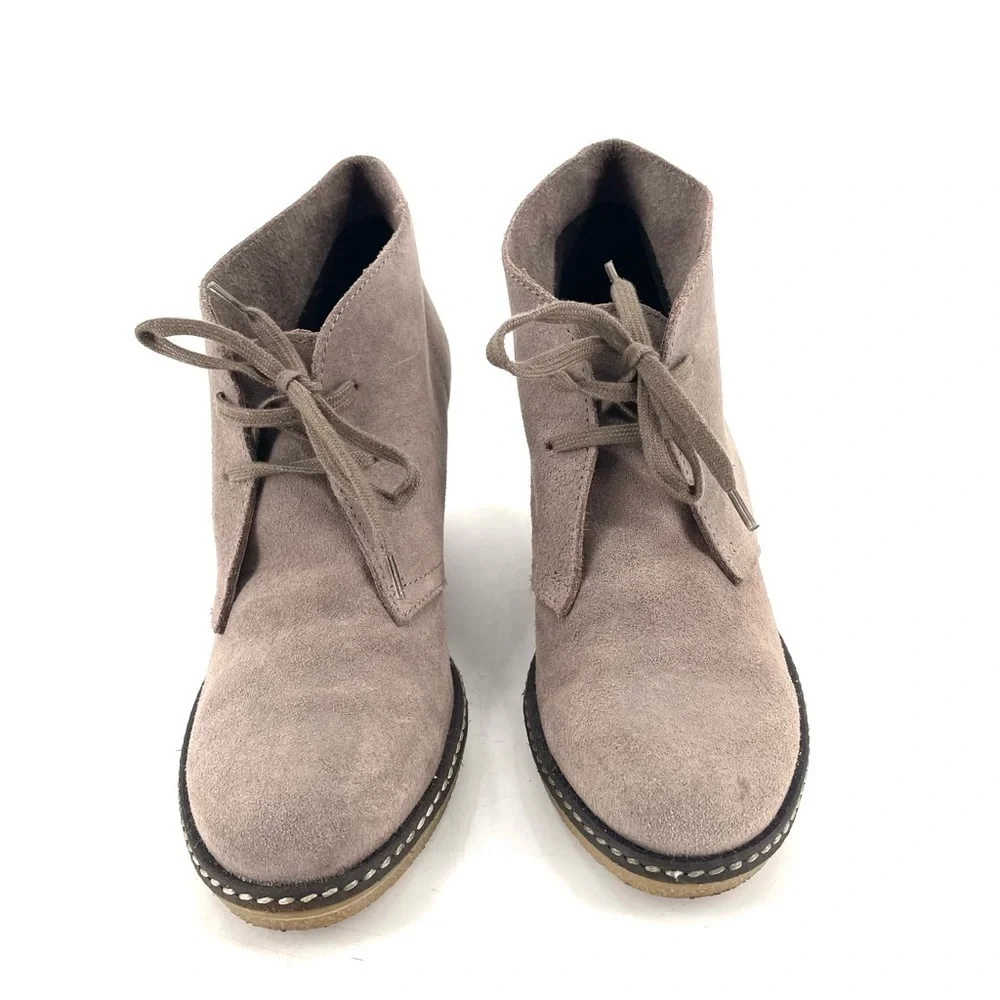 J. Crew MacAlister Suede Wedge Booties